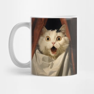 Shocked Cat V Mug